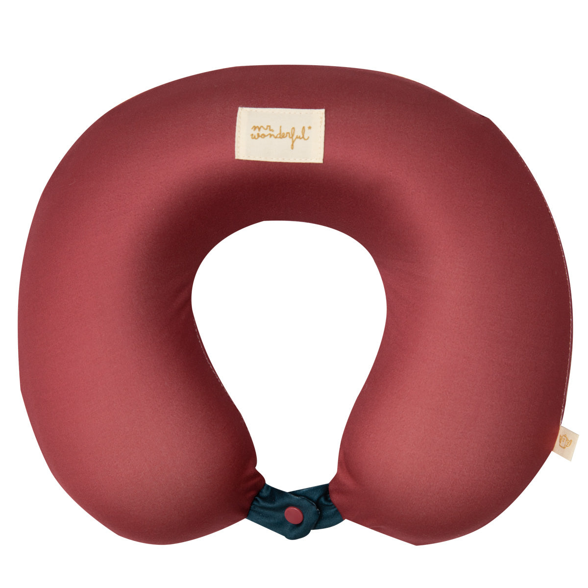 Travel pillow - Maroon.