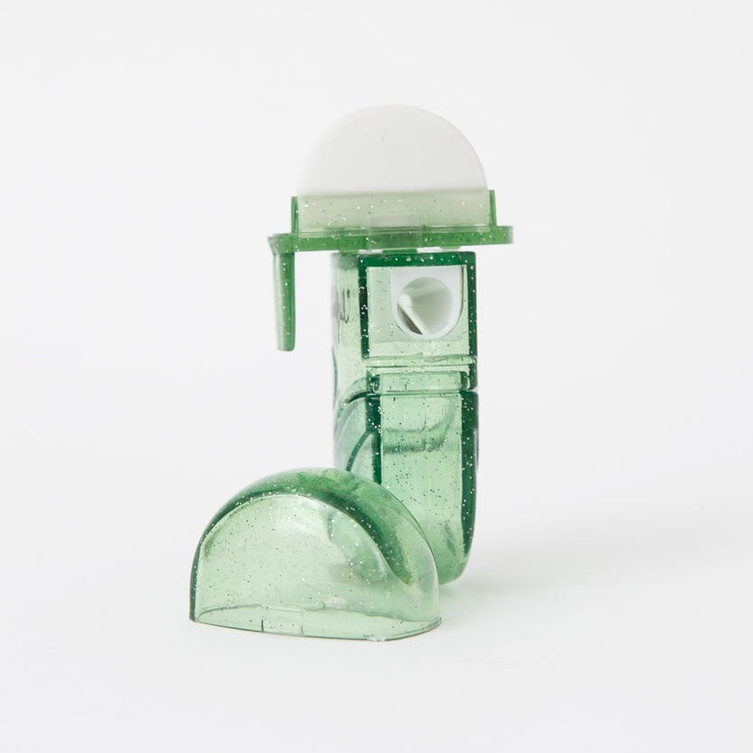 Goma con sacapuntas - Verde