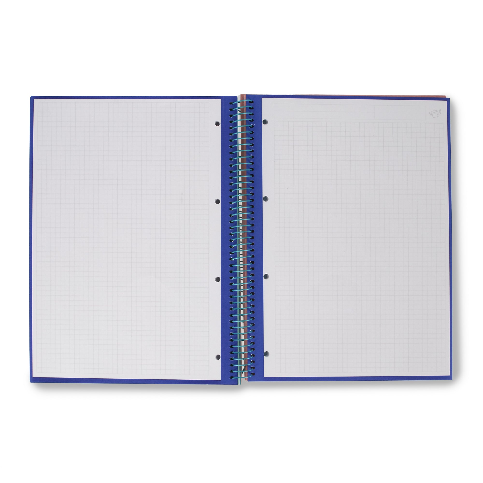 Libreta A4 rosa 120 sheets - Grid paper and micro-perforated