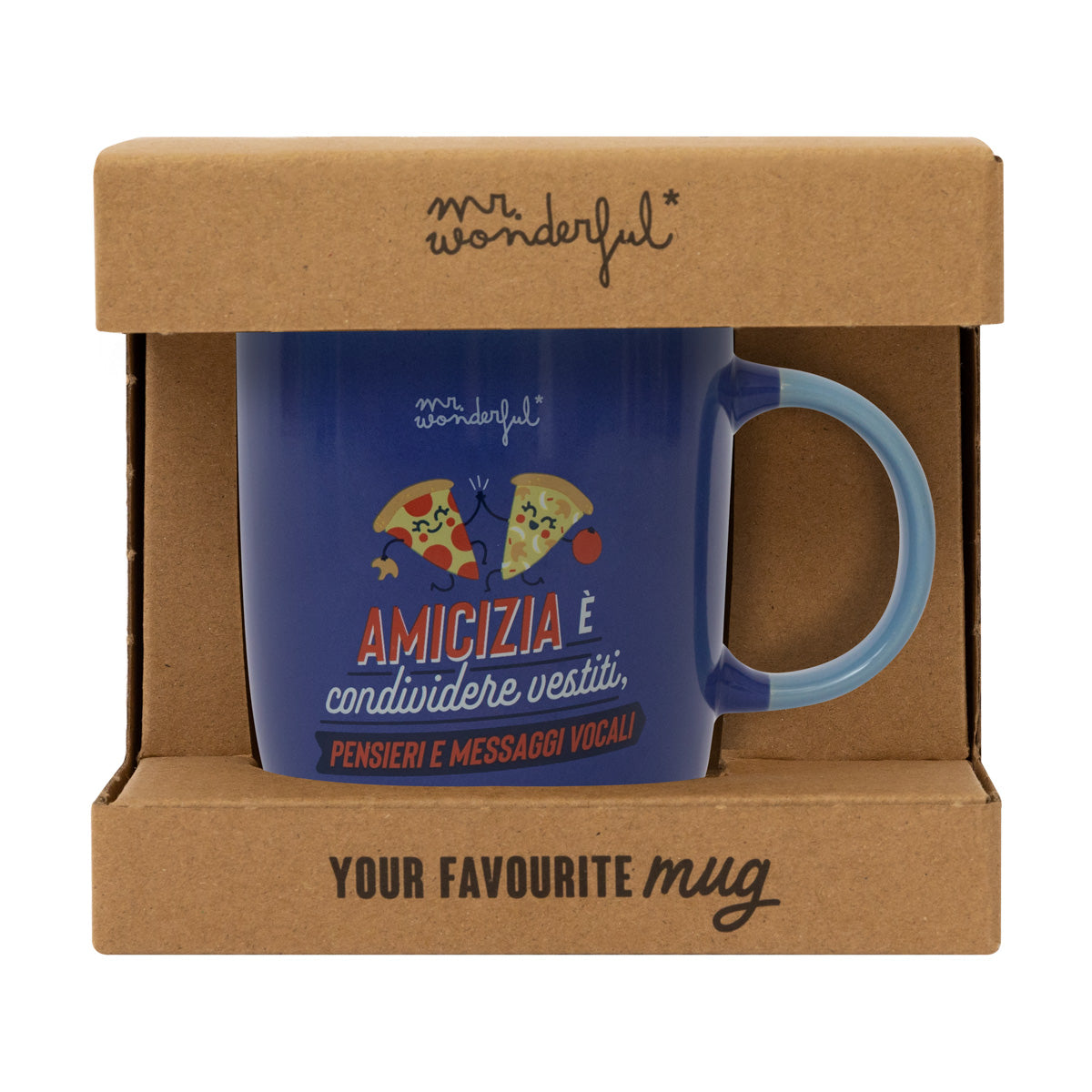 Tazza - Amicizia è condividere vestiti, pensieri e messaggi vocali