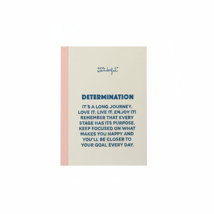 Set de 3 libretas A6 para mujeres de Mr. Wonderful - Determination