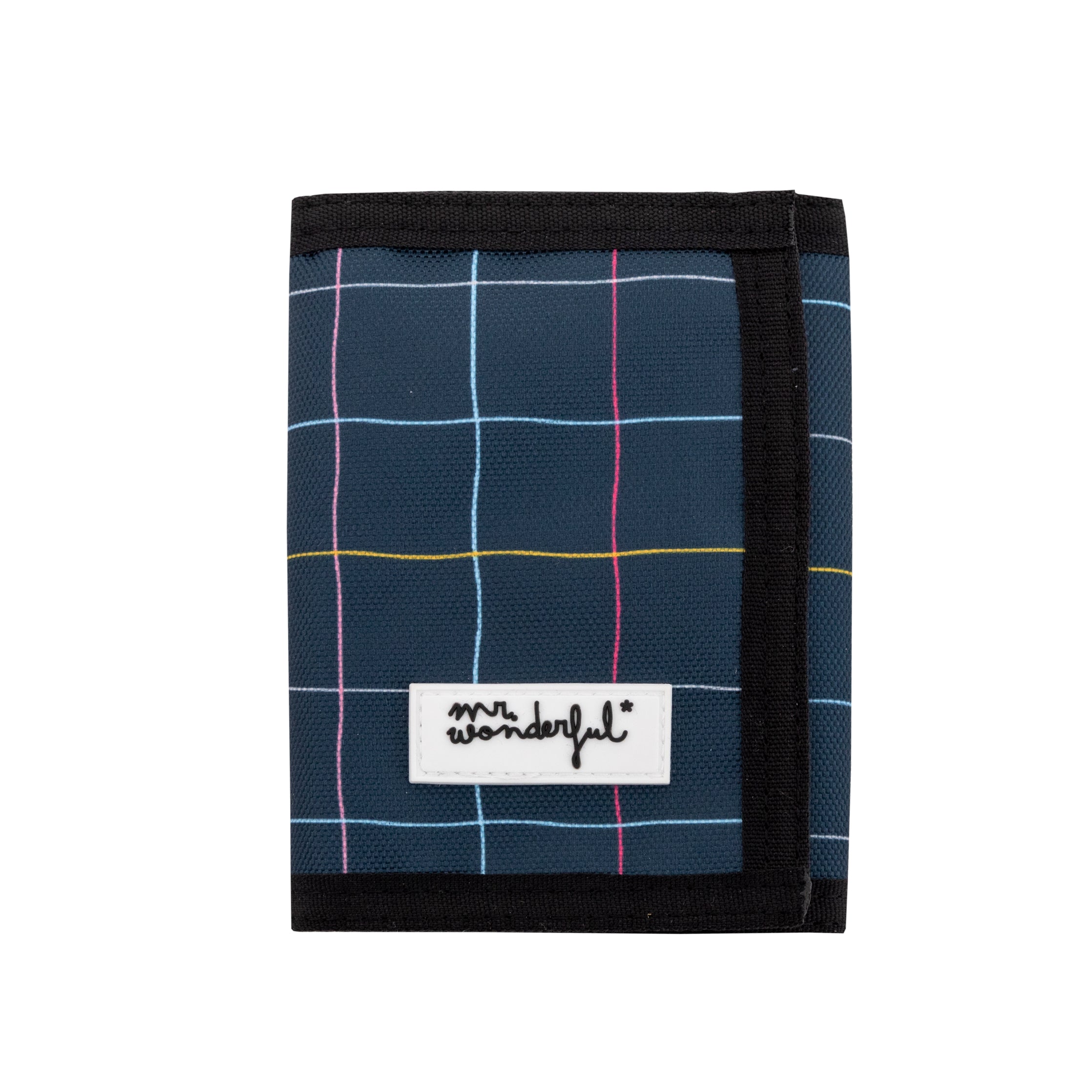 Porte-monnaie velcro Urban Daisy - Bleu. 