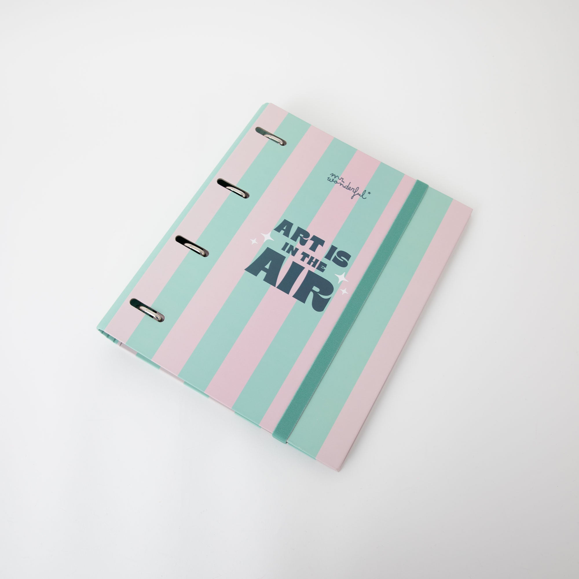 Carpeta 4 anillas y folios cuadrados - Art is in the air