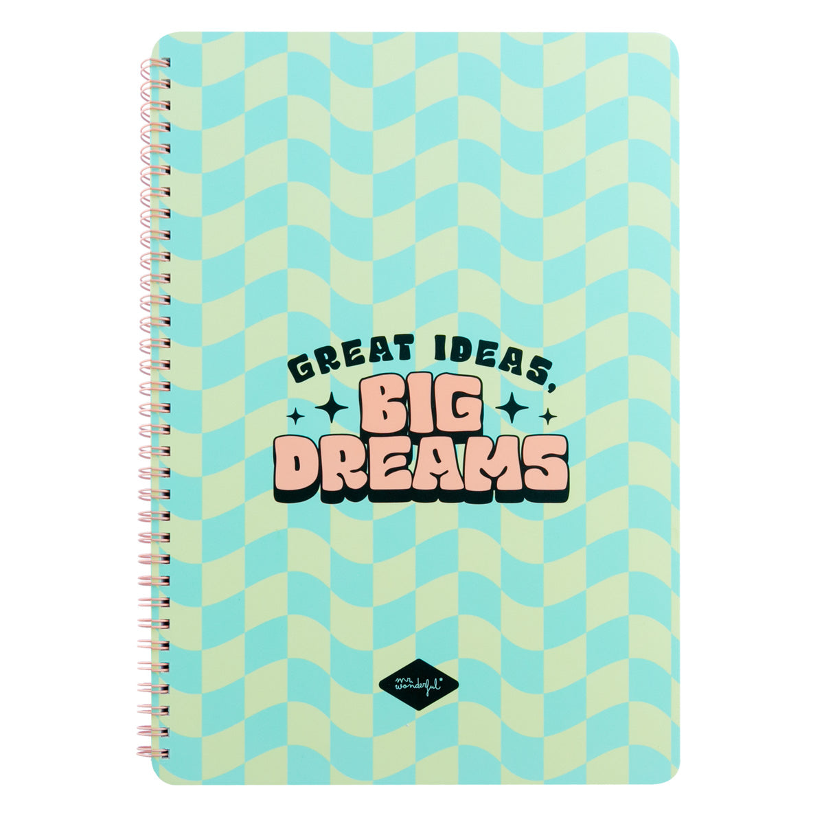 A4 notebook - Great ideas, big dreams