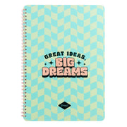 A4 notebook - Great ideas, big dreams