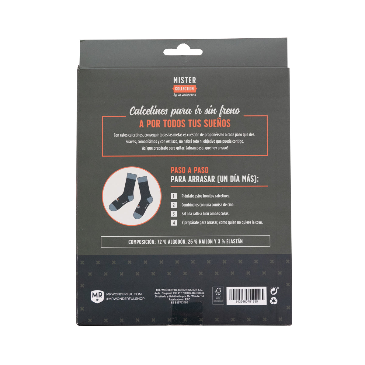 Calcetines talla única (41-46) - Paso a paso...