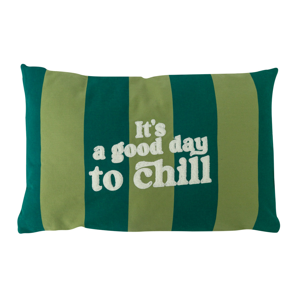 Cushion green - It’s a good day to chill