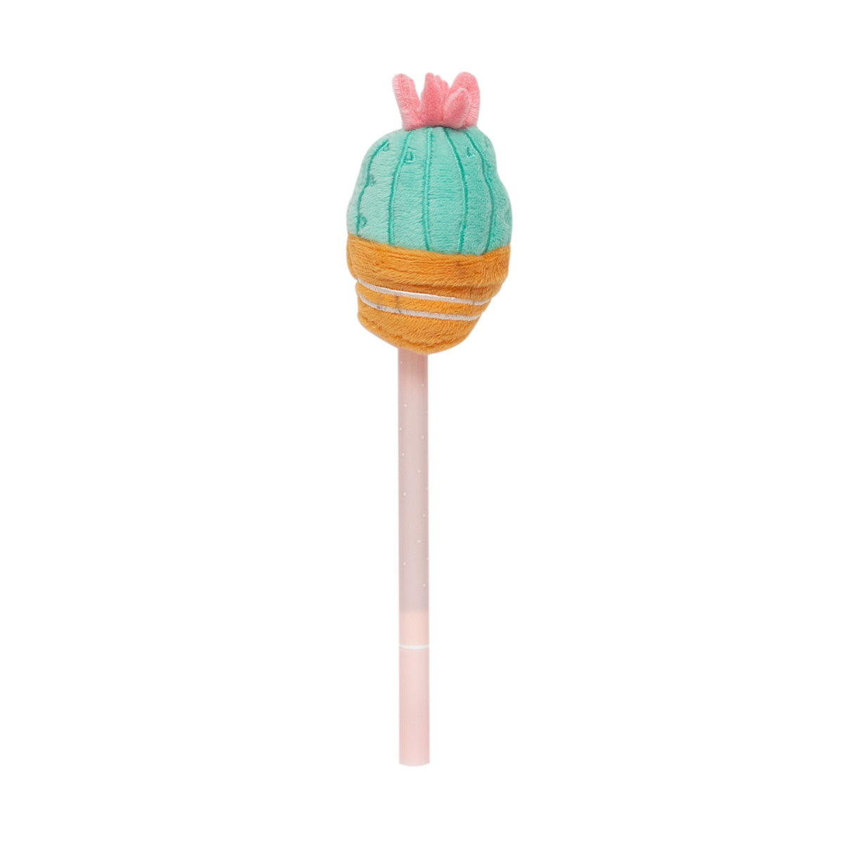 Caneta com personagem de pelúcia - Cactus