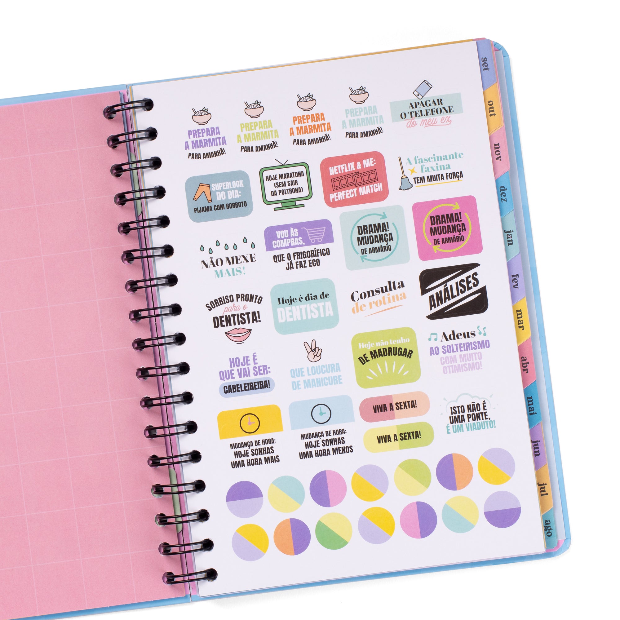 Wonder Agenda 2025-26 Semanal - Está na hora de vencer 