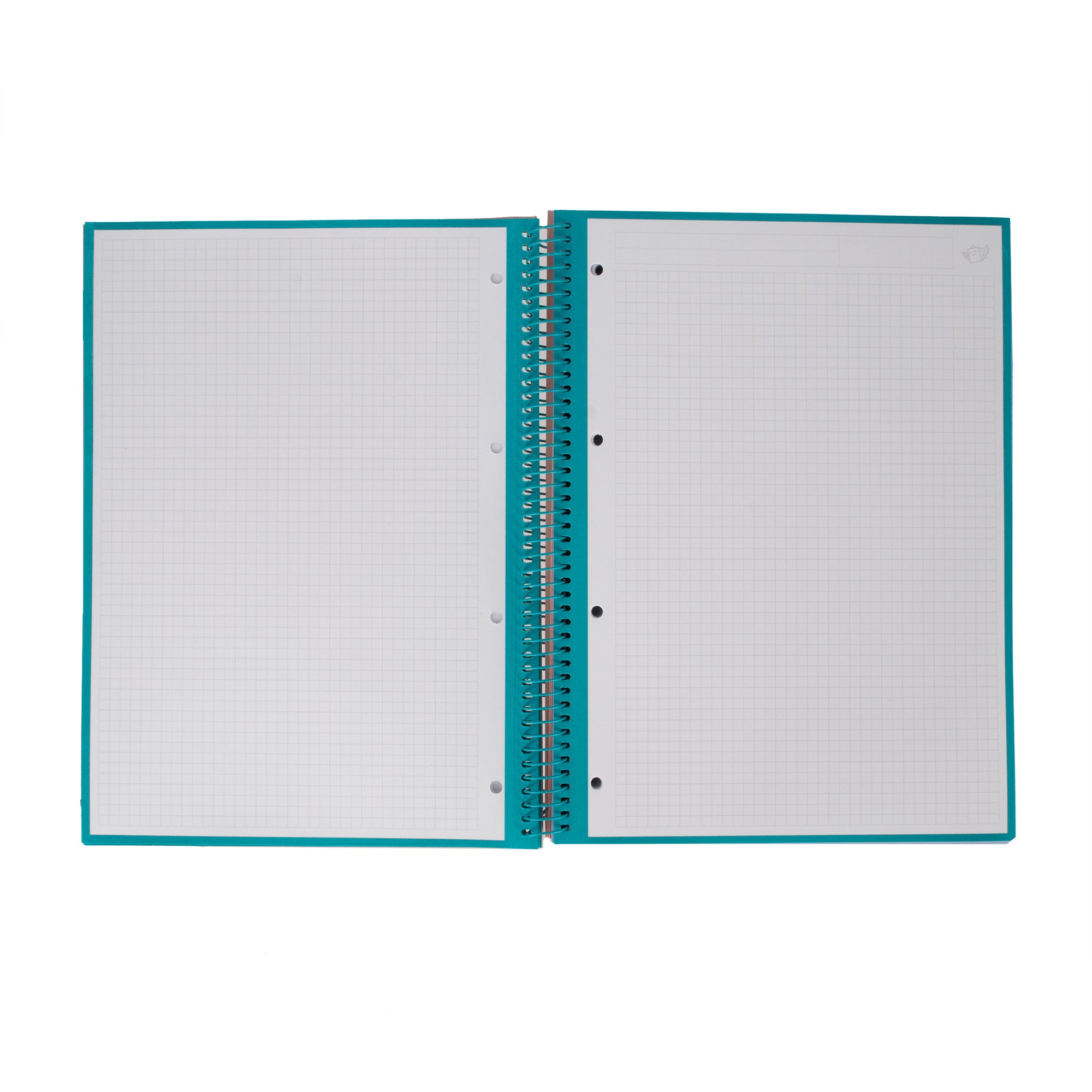 Libreta A4 roja 120 sheets - Grid paper and micro-perforated