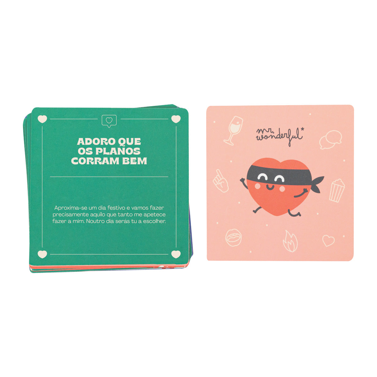 Jogo de cartas para casais - Agora mando eu!