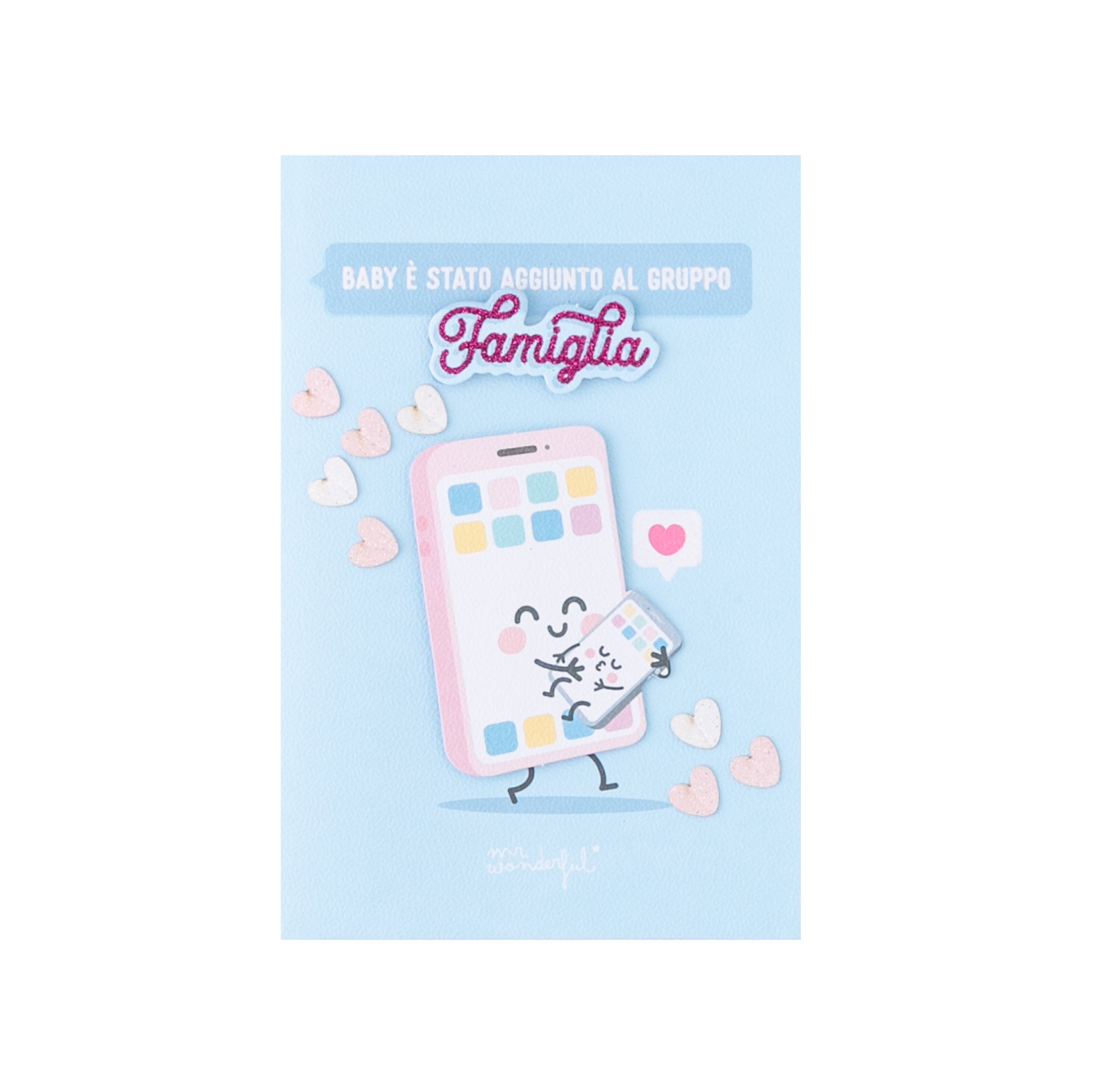 Biglietto d'auguri - Baby è stato aggiunto al...