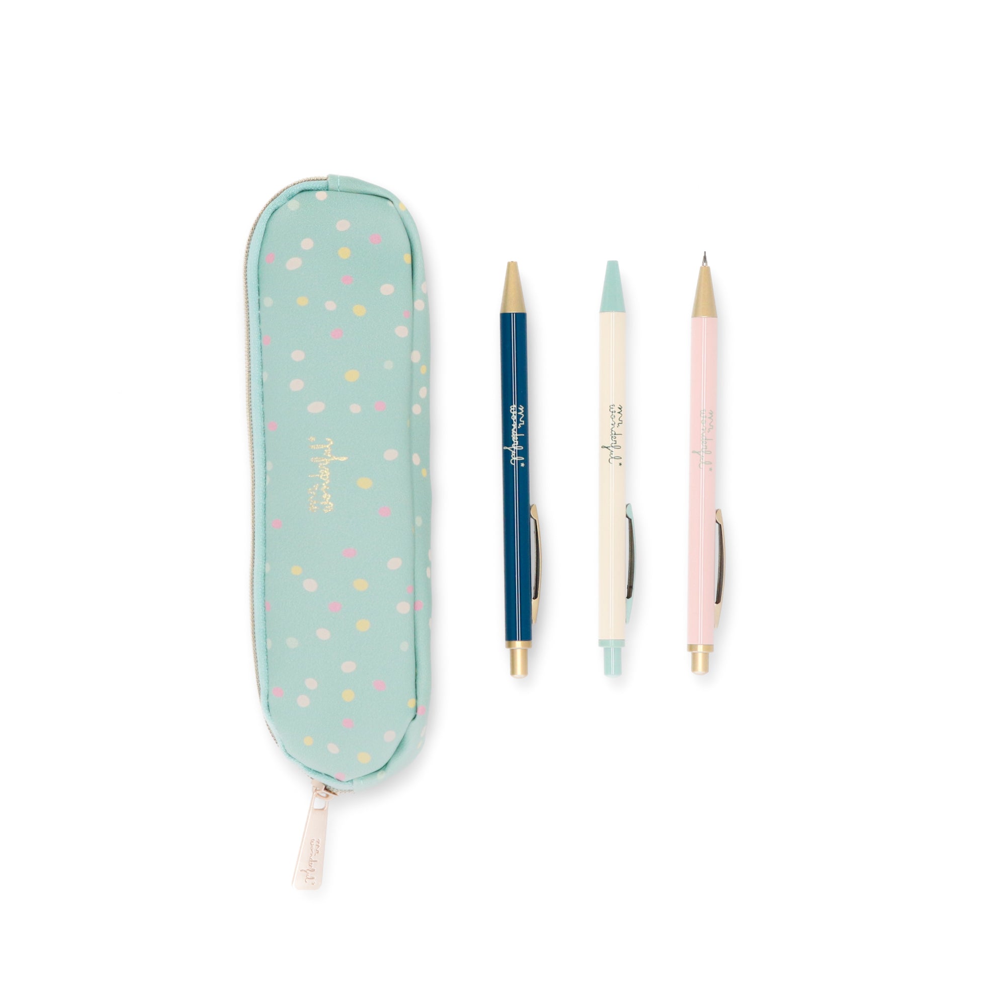 Coffret d'écriture - Imprimé à pois 