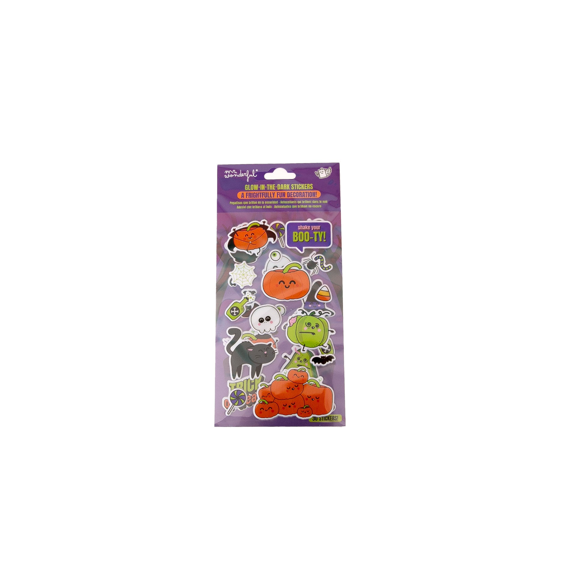 Glow-in-the-dark stickers - Halloween