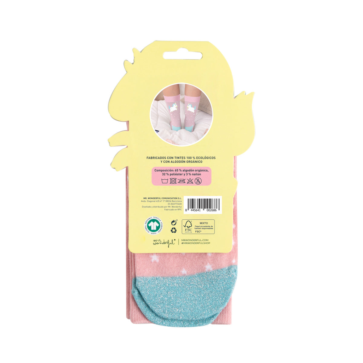 Calcetines T 39-41- Unicornio