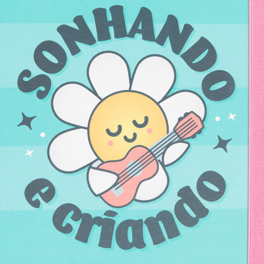 Dossier avec anneaux et folhas Wonder - Sonhando e criando 