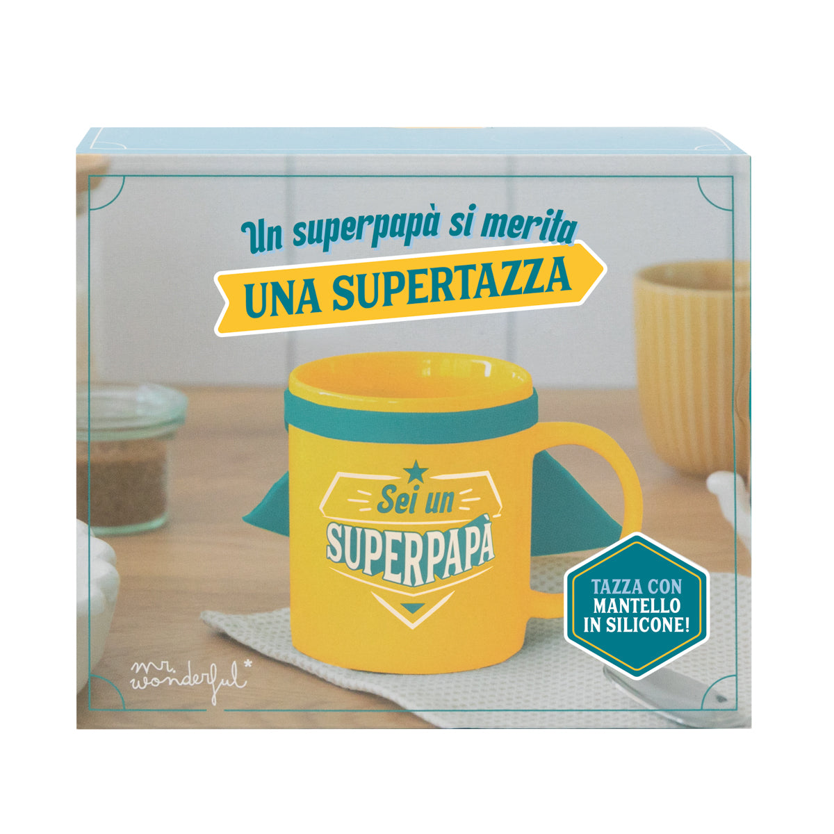 Tazza con mantello - Sei un super papà