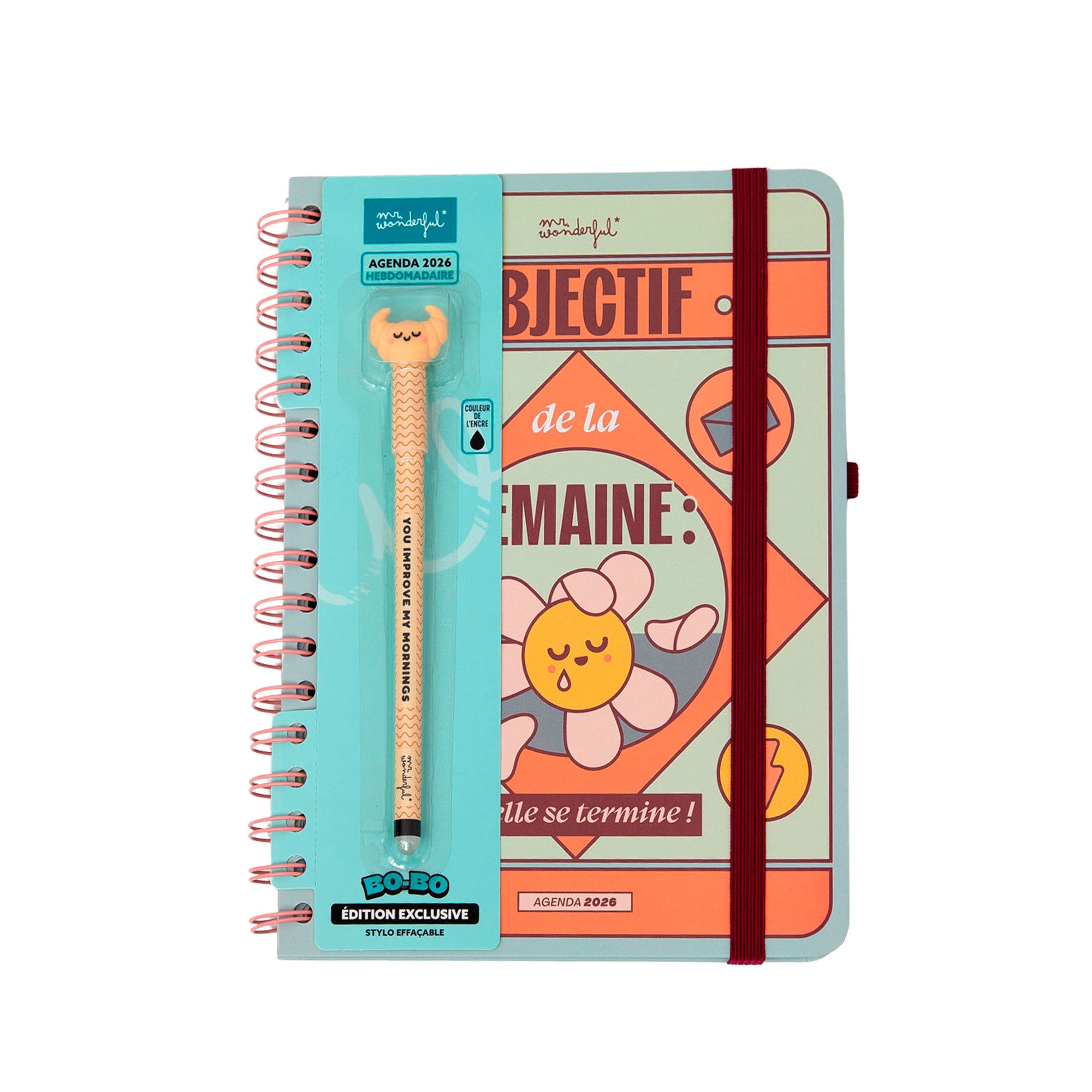 Agenda Wonder 2026 Semainier | Mr.Wonderful