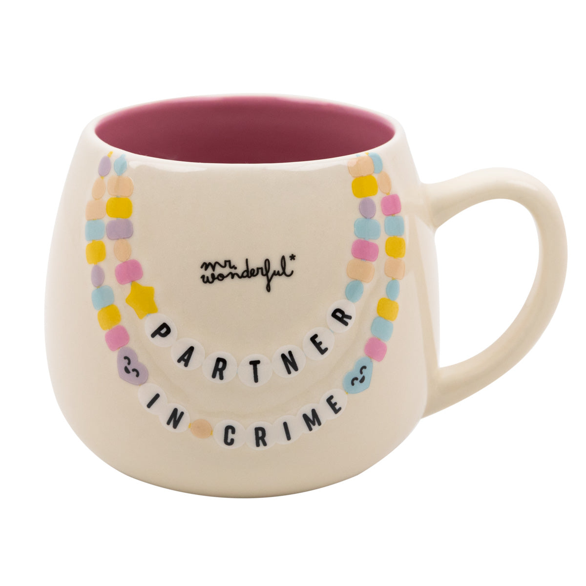 Bracelet d'amitié mug 3D - Partenaire dans le crime 