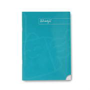 Turquoise A5 notebook 48 sheets - Lined paper