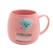 Mug avec message en français pour les mères Mr. Wonderful Fête des Mères - La meilleure maman du monde, c’est toi