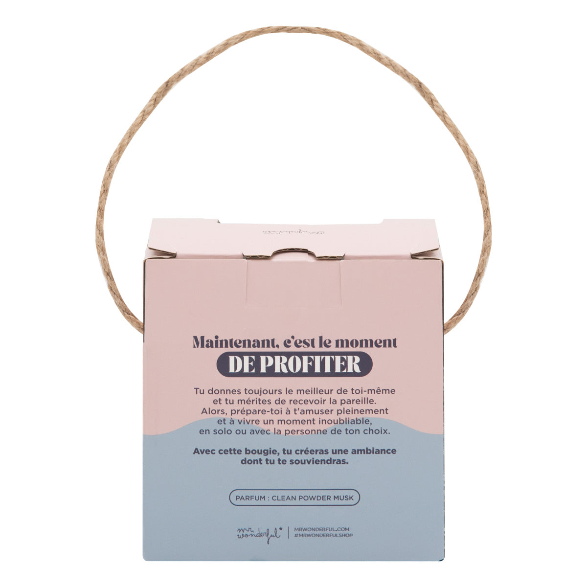 Bougie parfumée - Savourez les petits plaisirs de la vie 