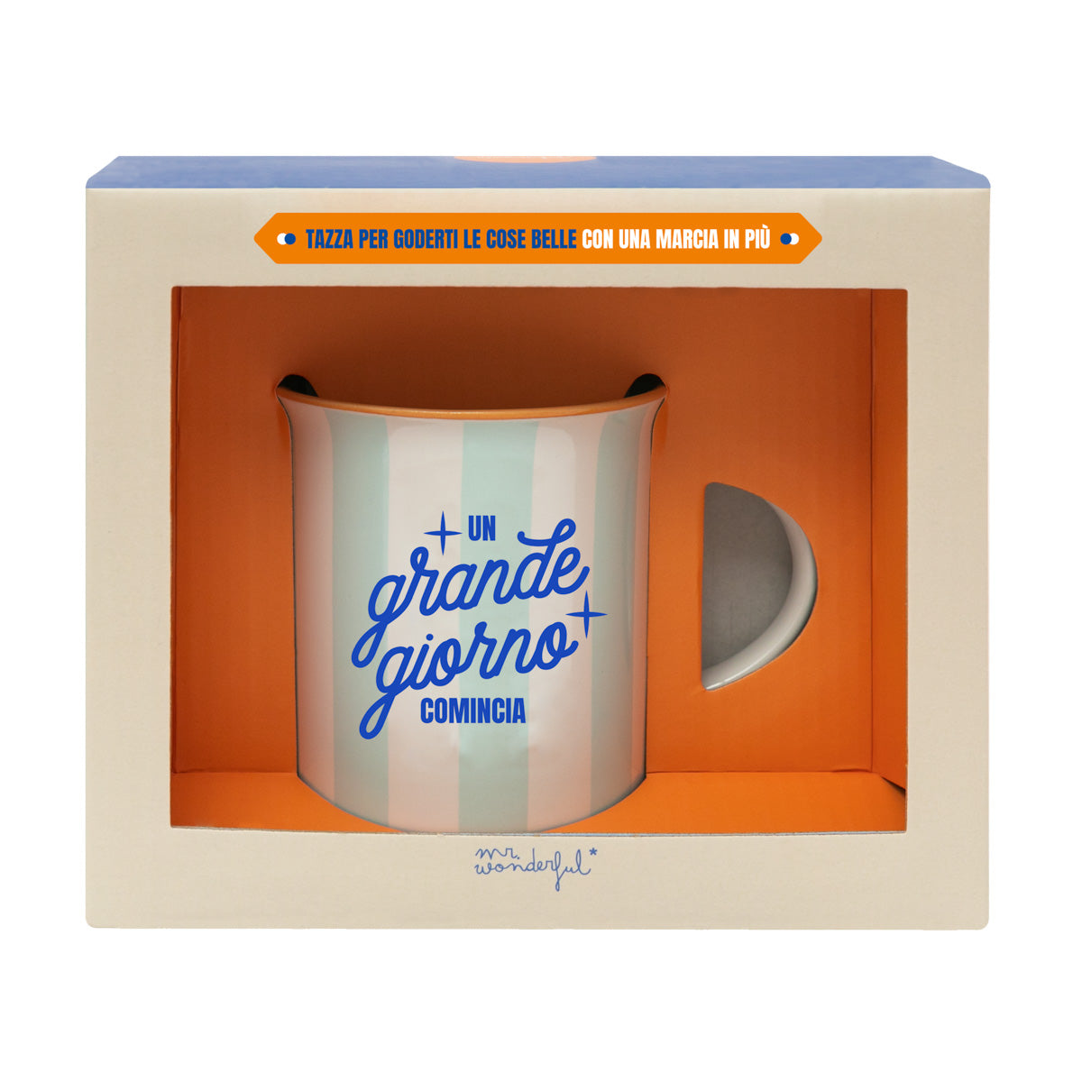 Tazza blu - Un grand giorno comincia 