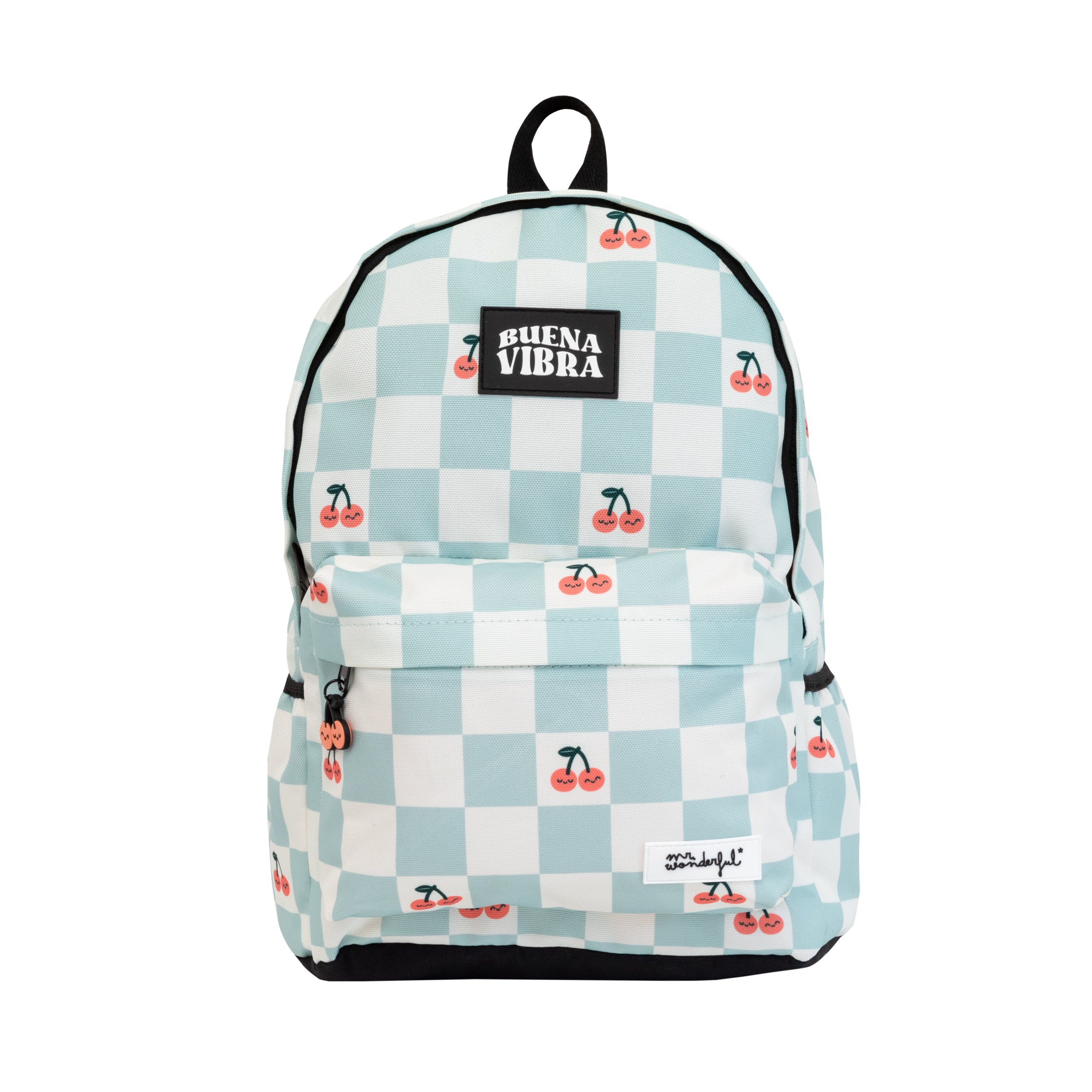 Mochila Oxford cerezas - Buena vibra