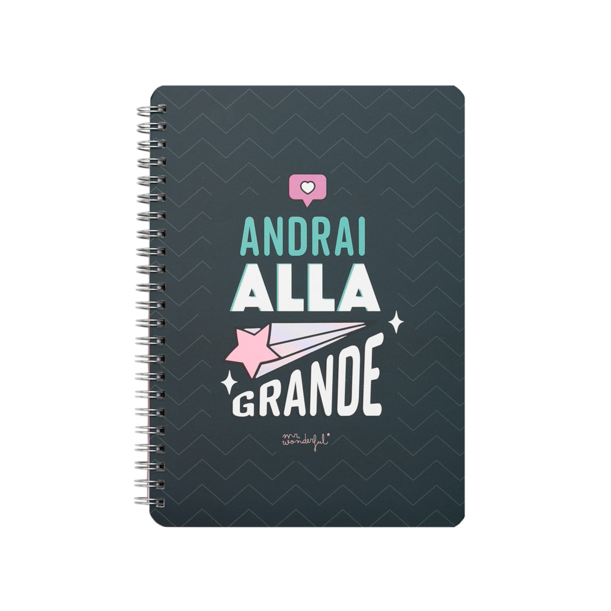 Quaderno A5 - Andrai alla grande