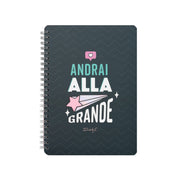 Quaderno A5 - Andrai alla grande