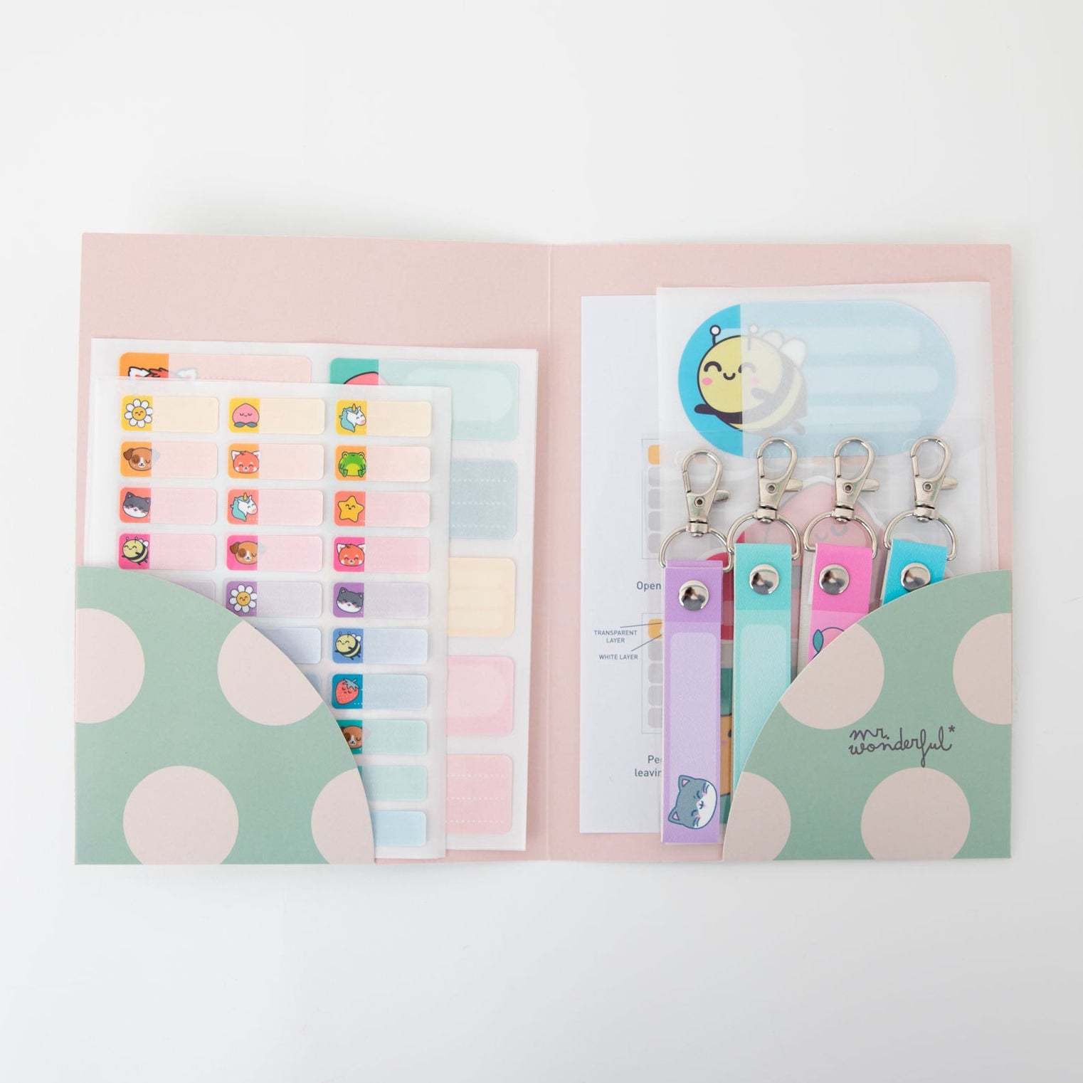 Etiquetas identificativas Mr Wonderful