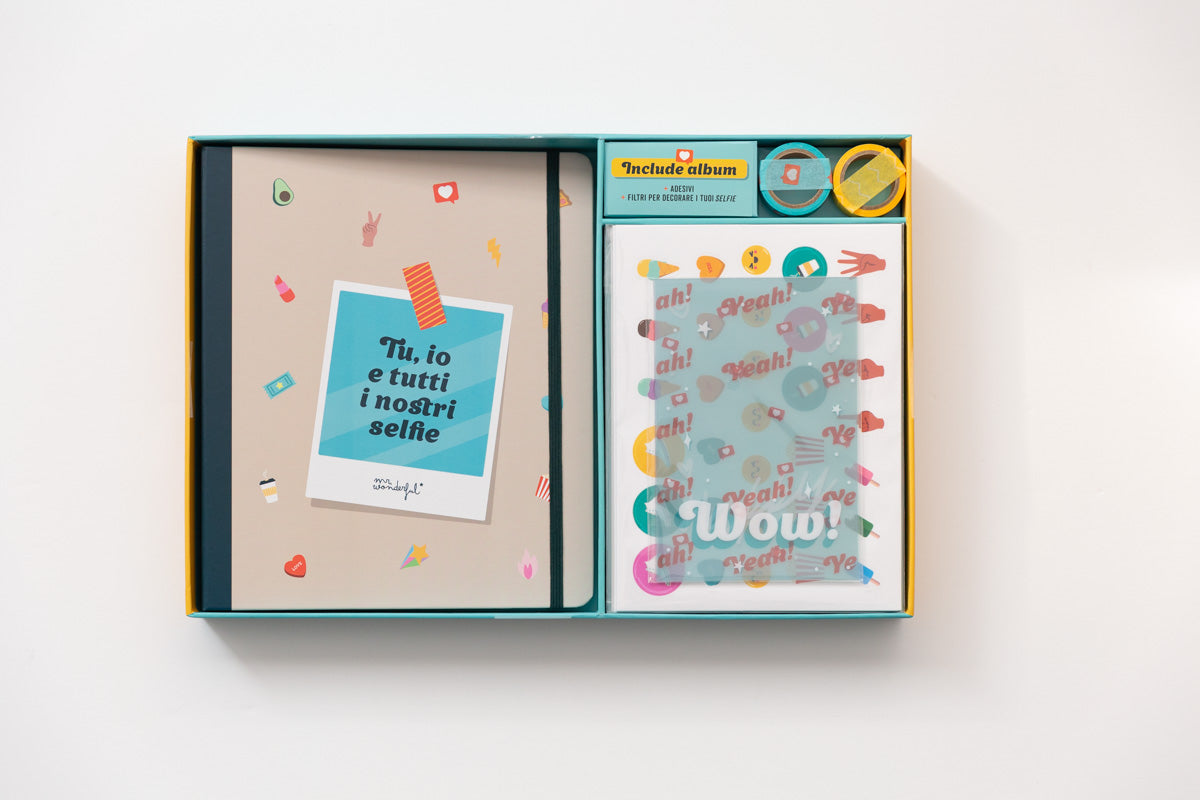 Kit per realizzare un album foto di selfie - La no