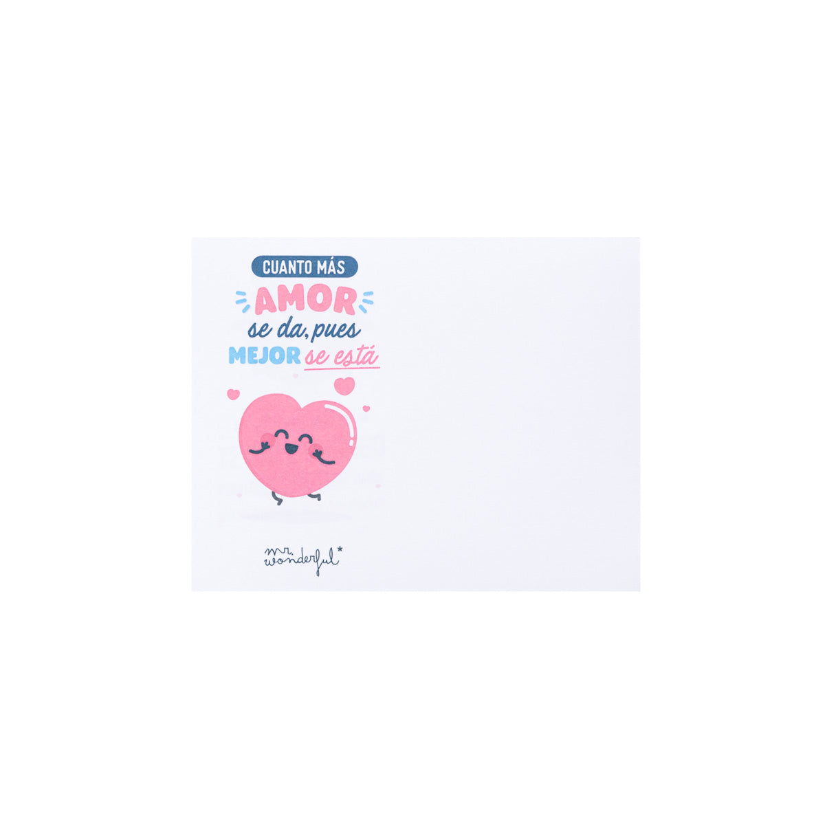 Bloc de notas con wonderconsejos