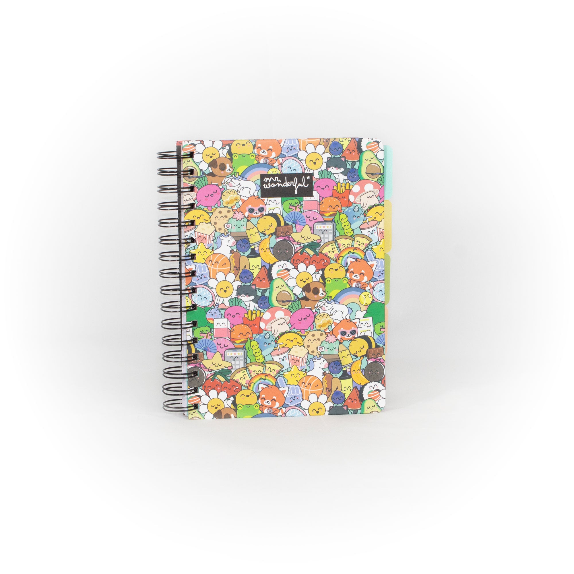 Libreta A5 con espiral - Wonder characters
