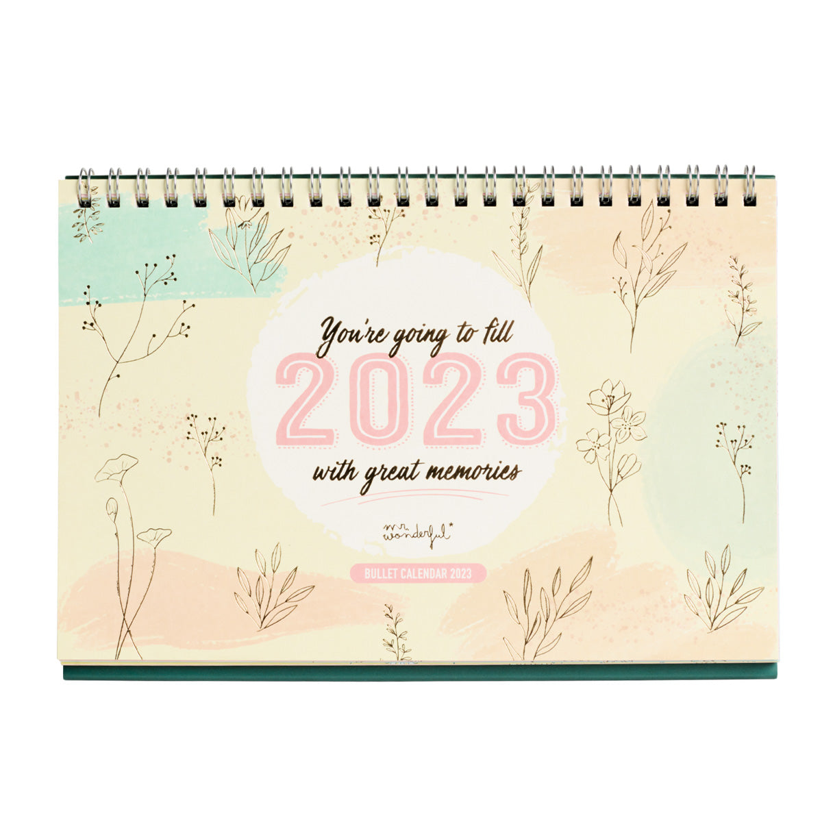 Calendario bullet - Vas a llenar 2023 de recuerdos geniales