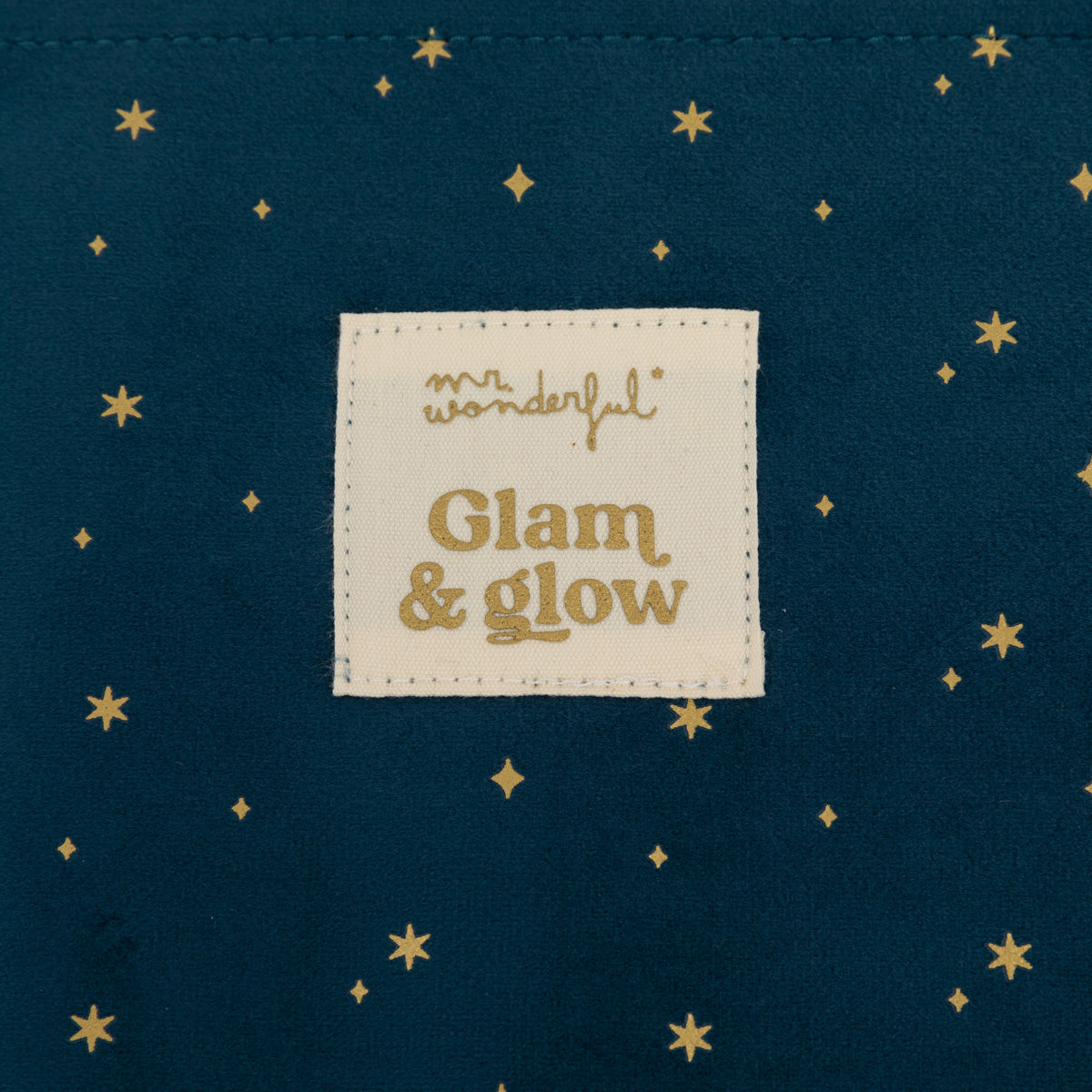 Laptop sleeve 13-14" velvet blue - Glam & glow