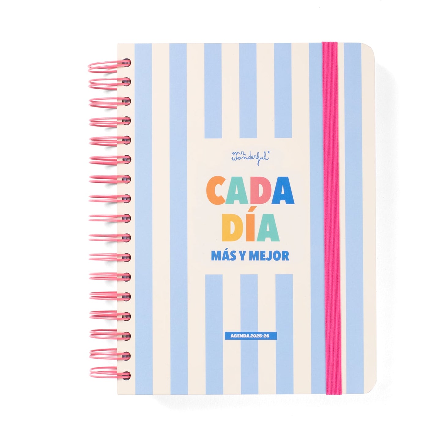 Agenda Mr. Wonderful 2025-26 Diaria - Cada día más y mejor