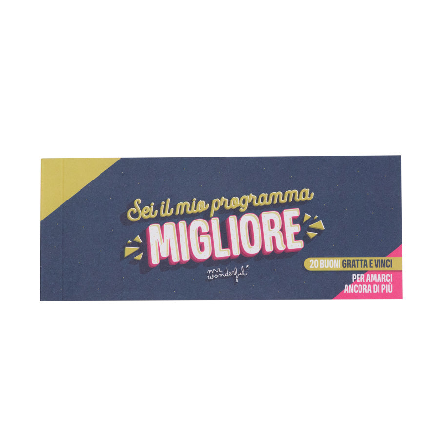 Buono regalo da grattare - Sei il mio programma