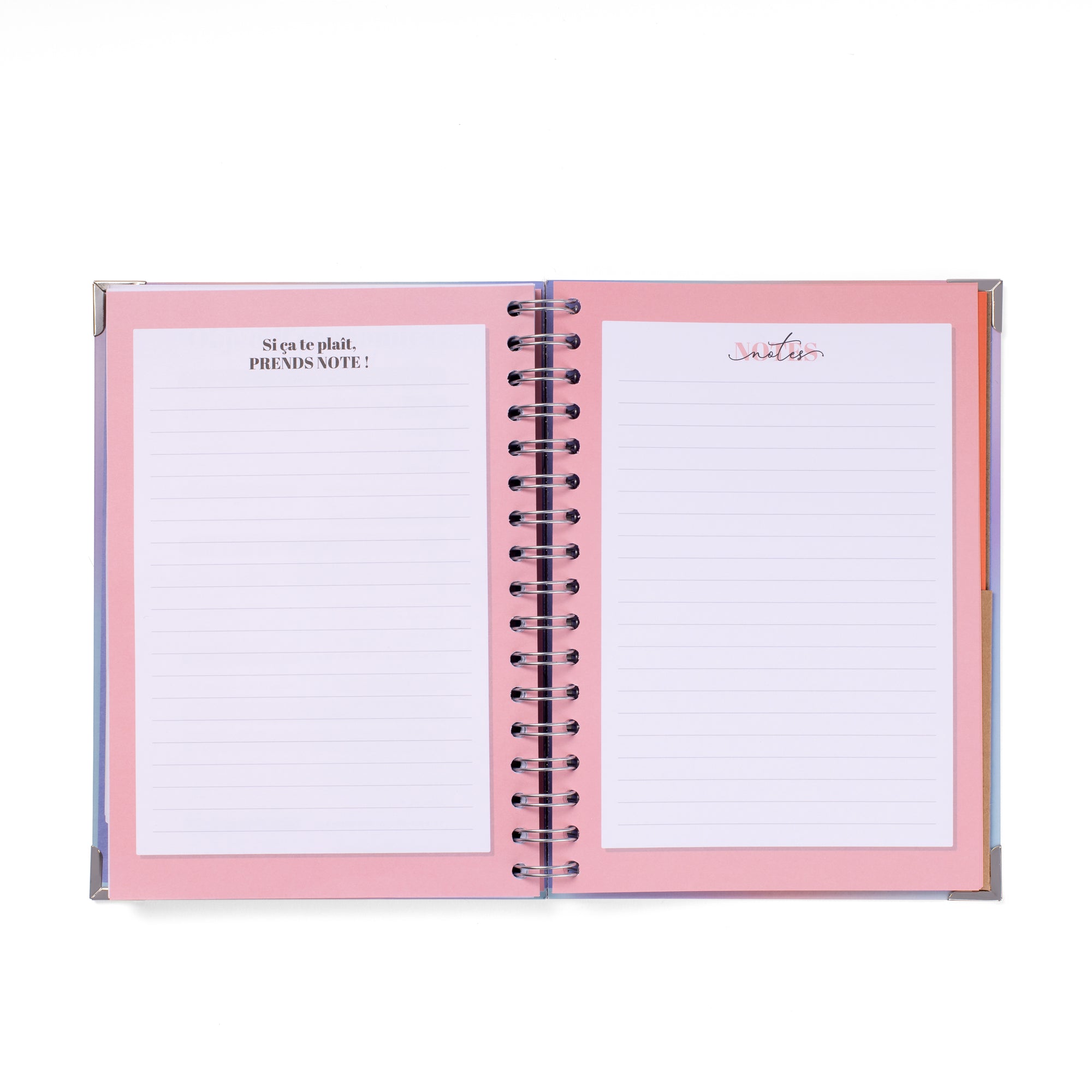 Agenda de bureau 2025-26 Semainier 18 mois - Vivre avec style 