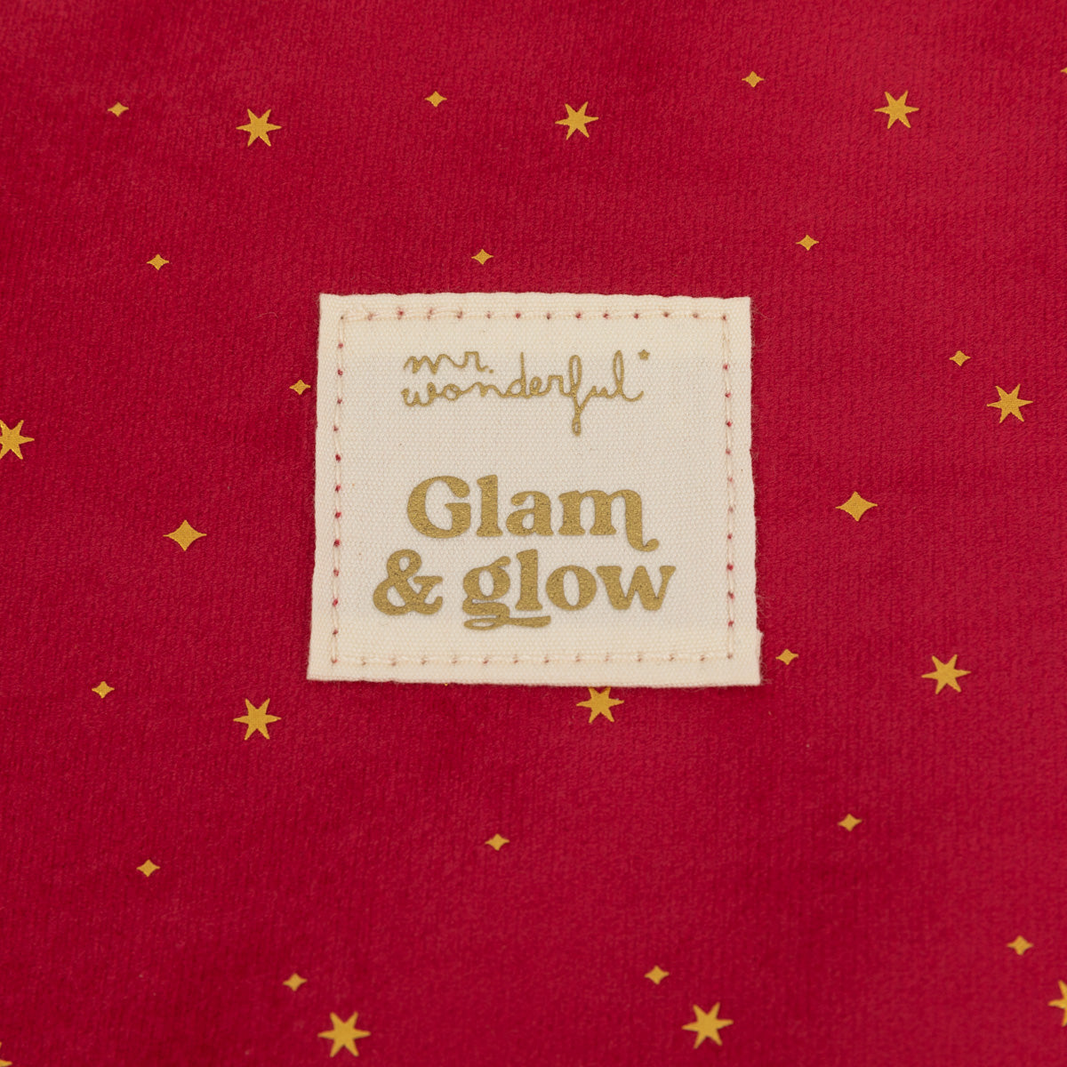 Wristlet velvet maroon - Glam & glow