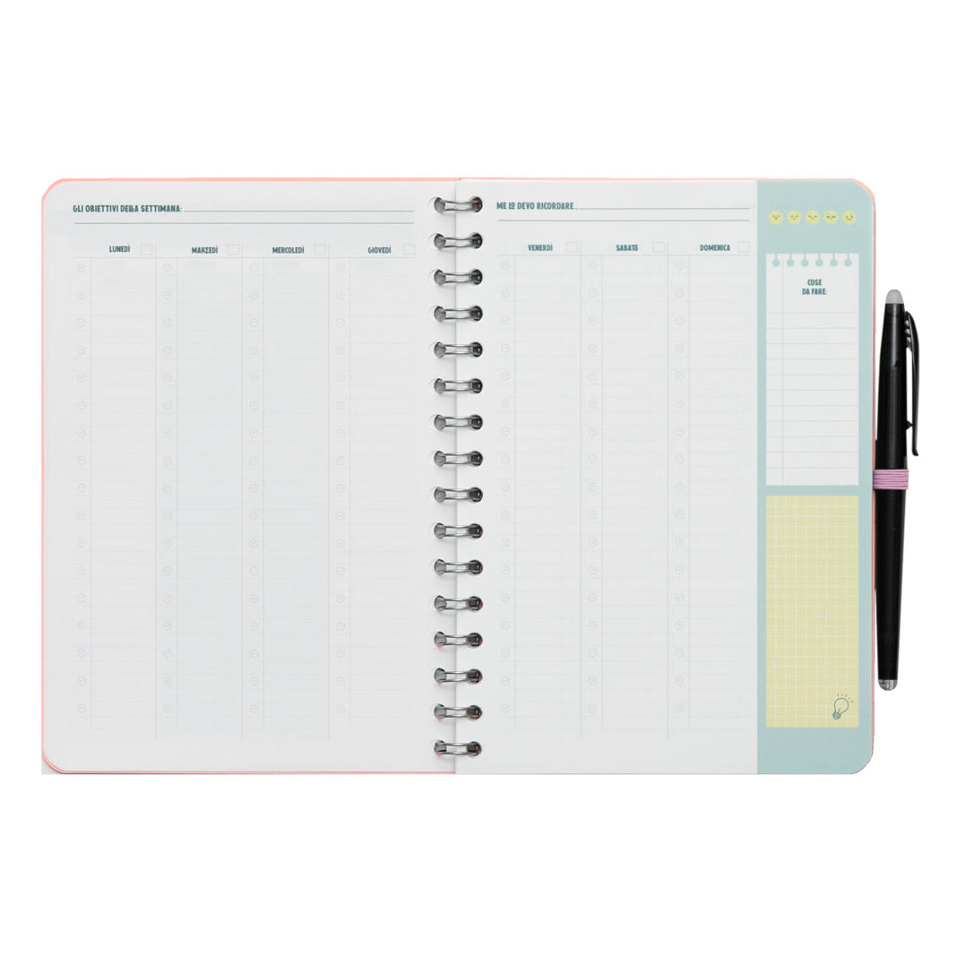 Planner con fogli cancellabili - Qui dentro ci sono un milione di piani