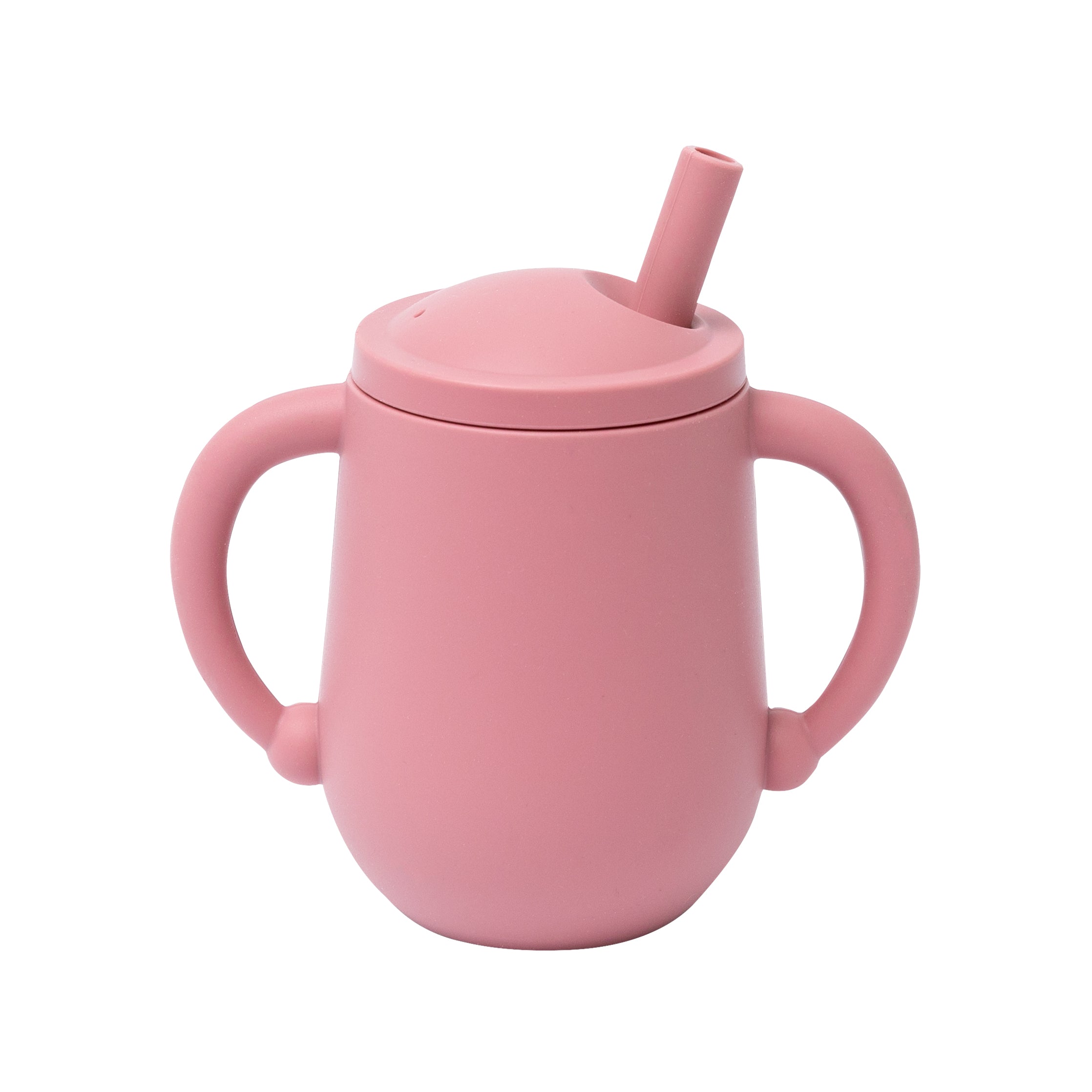Spill-proof baby cup - Pink owl