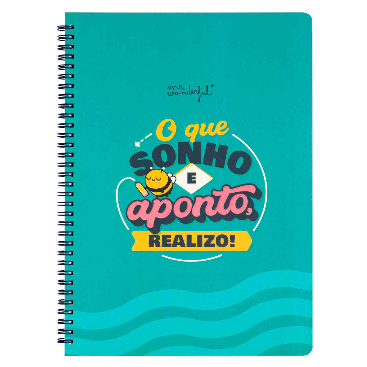 Caderno A4 - O que sonho e aponto, realizo!.