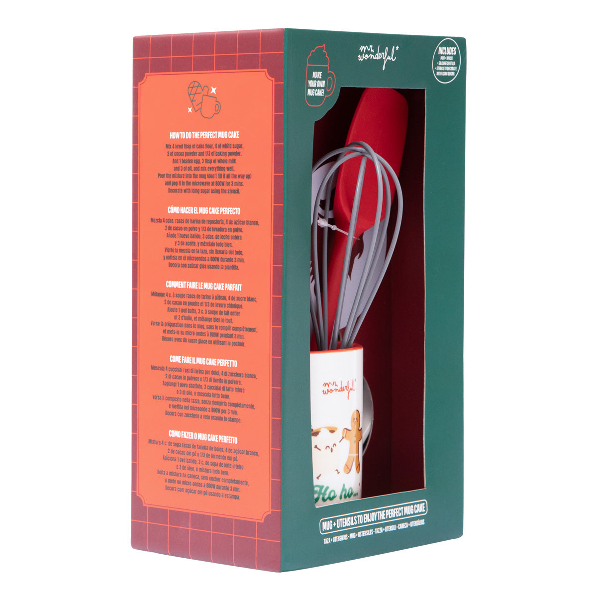 Kit chocolat chaud avec mug et ustensiles - Ho ho… chocolat chaud !. 