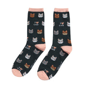 Calcetines Talla 35-38 - estampado Gatos Mr. Wonderful