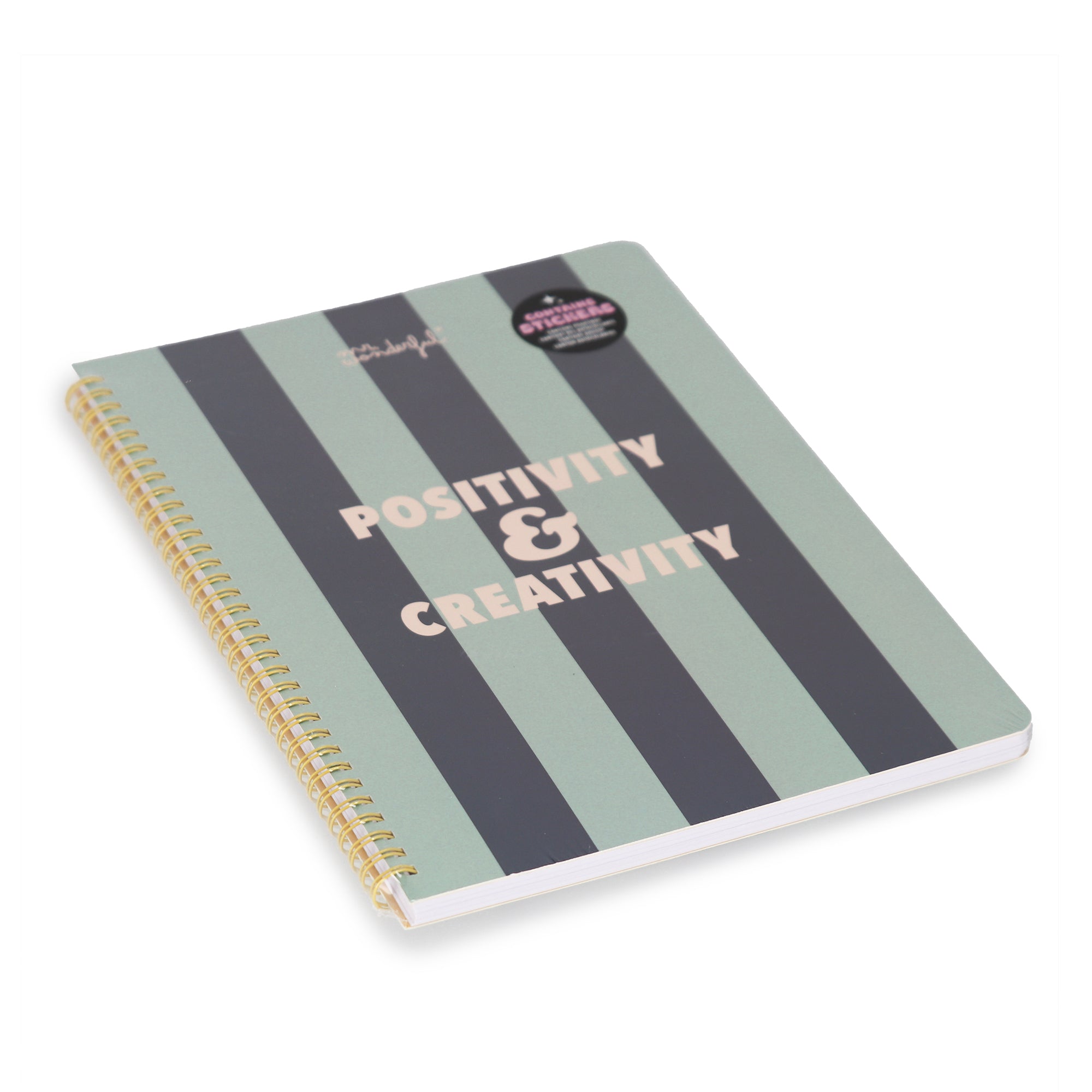Carnet A4 - Positivité et créativité 