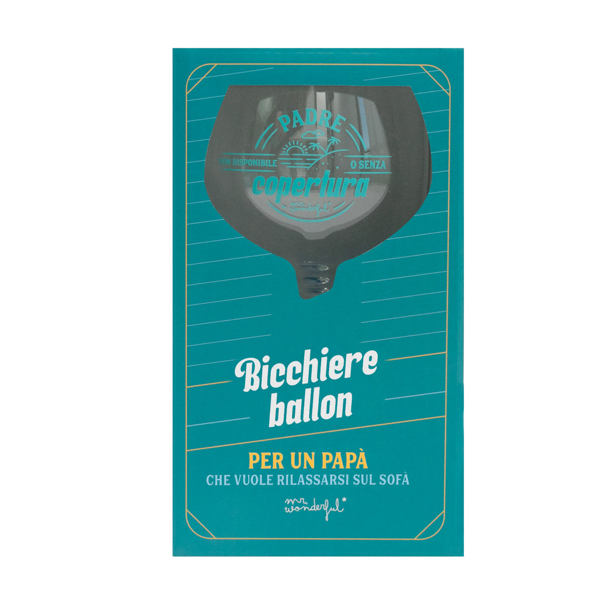 Bicchiere ballon - Padre non disponibile o senza copertura