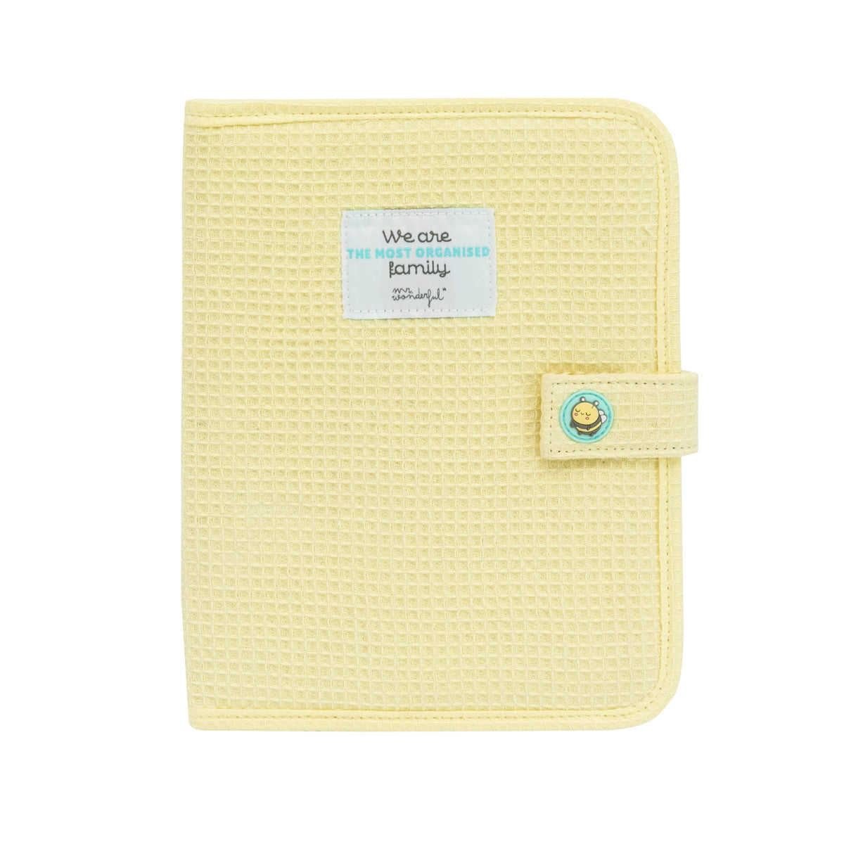 Family document holder bee - We are the most organised family