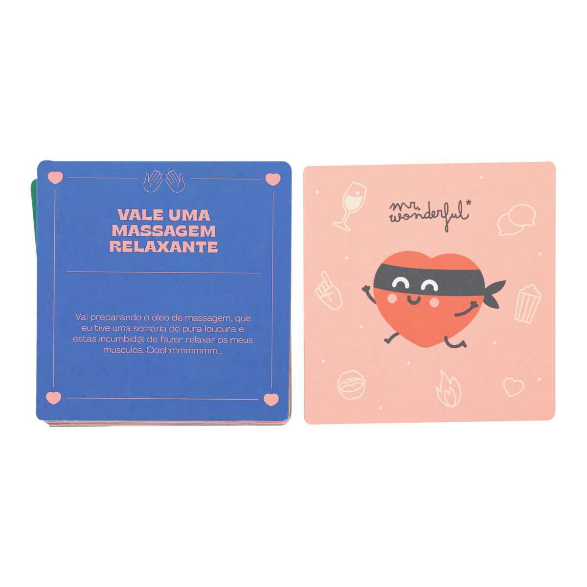 Jogo de cartas para casais - Agora mando eu!