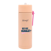 Botella térmica Mr. Wonderful para el gimnasio con mensaje - Fit fit... hurray!